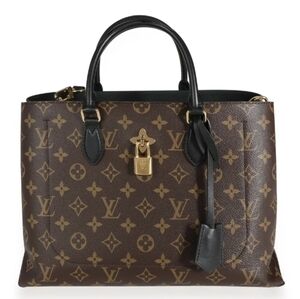 Auth Louis Vuitton Monogram Flower Tote Bag